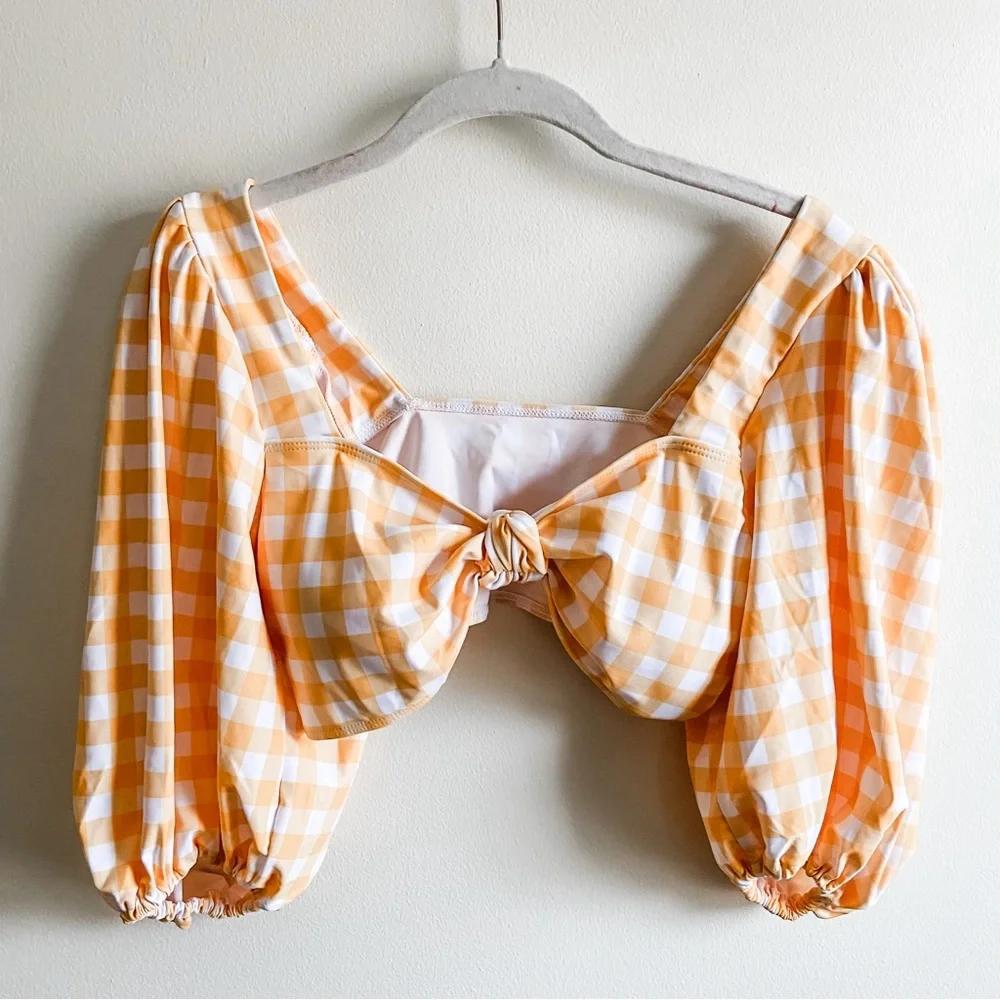 Sporlike Vintage Style Inspired High Waisted Bikini Set